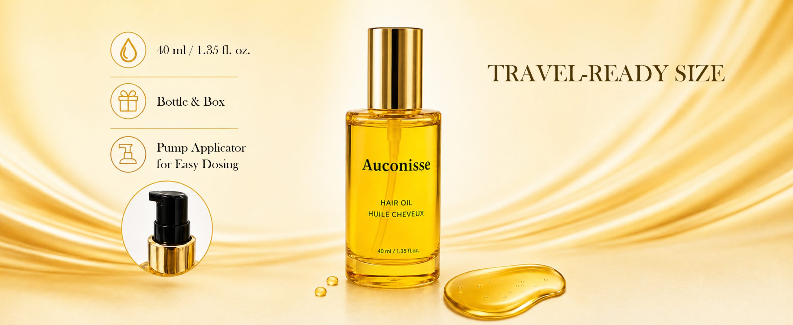 Auconisse hair oil
